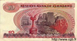 10 Dollars ZIMBABWE  1983 P.03d FDC
