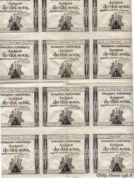 10 Sous Planche FRANCE  1792 Laf.159a SUP