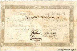 125 Livres Vérificateur FRANCE  1793 Laf.169a TTB+