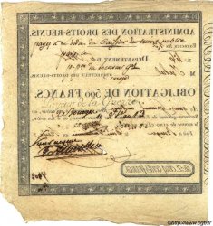 500 Francs FRANCE  1805  TTB