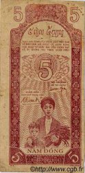 5 Dong VIETNAM  1947 P.010e MB
