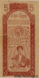5 Dong VIETNAM  1947 P.010Ac EBC+