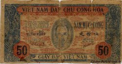50 Dong VIETNAM  1947 P.011a q.B