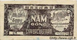 5 Dong VIETNAM  1948 P.017a SS