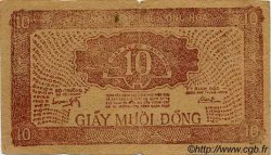 10 Dong VIETNAM  1948 P.020a F+