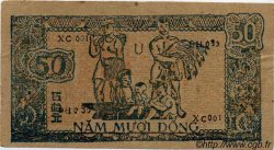 50 Dong VIETNAM  1948 P.027b EBC+