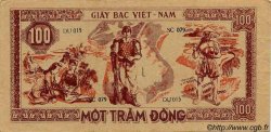 100 Dong VIETNAM  1948 P.028a BB to SPL
