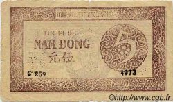 5 Dong VIETNAM  1949 P.046a SGE to S
