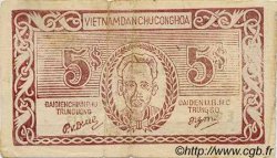 5 Dong VIETNAM  1949 P.046a BC+
