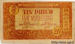 20 Dong VIETNAM  1948 P.049a F+