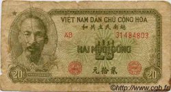 20 Dong VIETNAM  1951 P.060b B