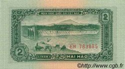 2 Hao VIETNAM  1958 P.069a UNC