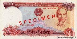 500 Dong Spécimen VIETNAM  1985 P.099s SC+