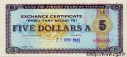 5 Dollars VIETNAM  1982 P.FX9 EBC+