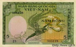 5 Dong SOUTH VIETNAM  1955 P.02a XF
