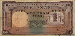 100 Dong VIET NAM SOUTH  1966 P.18a F