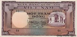 100 Dong VIETNAM DEL SUD  1966 P.18a q.FDC