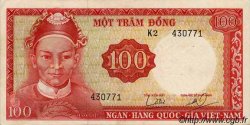 100 Dong SOUTH VIETNAM  1966 P.19a VF