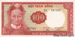 100 Dong VIETNAM DEL SUD  1966 P.19a q.FDC