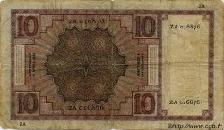 10 Gulden PAíSES BAJOS  1931 P.043c MBC