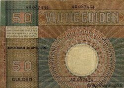 50 Gulden NIEDERLANDE  1929 P.047 fSS