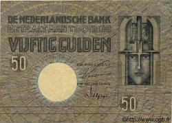 50 Gulden PAíSES BAJOS  1930 P.047 MBC+