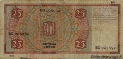 25 Gulden NETHERLANDS  1937 P.050 VG