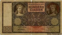 100 Gulden NETHERLANDS  1930 P.051a G