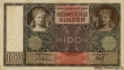 100 Gulden PAíSES BAJOS  1932 P.051a MBC