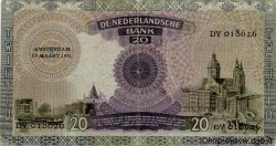 20 Gulden PAESI BASSI  1941 P.054 BB