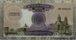 20 Gulden NETHERLANDS  1941 P.054 XF