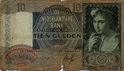 10 Gulden NIEDERLANDE  1940 P.056a SGE