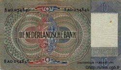 10 Gulden PAíSES BAJOS  1941 P.056a BC