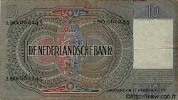 10 Gulden PAESI BASSI  1942 P.056b BB