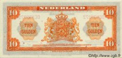 10 Gulden NETHERLANDS  1943 P.066a UNC-