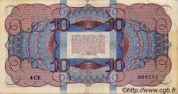 10 Gulden PAESI BASSI  1945 P.074 q.SPL