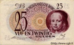 25 Gulden NETHERLANDS  1945 P.077 VF+