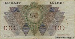 100 Gulden NETHERLANDS  1947 P.082 F