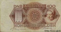 100 Gulden NETHERLANDS  1947 P.082 VF
