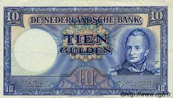 10 Gulden PAESI BASSI  1949 P.083 q.SPL