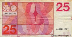 25 Gulden NETHERLANDS  1971 P.092 VF