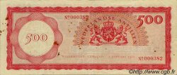 500 Gulden NETHERLANDS ANTILLES  1962 P.07a VF