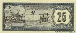 25 Gulden NETHERLANDS ANTILLES  1972 P.10b XF