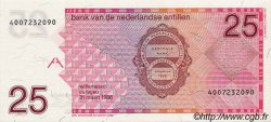 25 Gulden NETHERLANDS ANTILLES  1986 P.24a ST