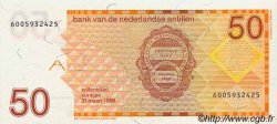 50 Gulden NETHERLANDS ANTILLES  1986 P.25a UNC
