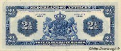 2,5 Gulden NETHERLANDS ANTILLES  1955 P.A01a AU-