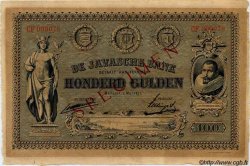 100 Gulden Spécimen NETHERLANDS INDIES  1921 P.056s AU