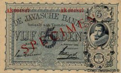 5 Gulden Spécimen NIEDERLÄNDISCH-INDIEN  1923 P.061s VZ+