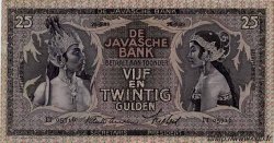 25 Gulden NIEDERLÄNDISCH-INDIEN  1939 P.080 VZ