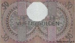 50 Gulden NETHERLANDS INDIES  1938 P.081 XF-